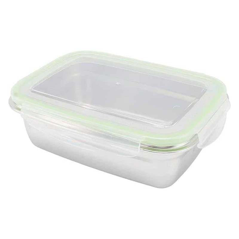 Tupperware Rectangle Green S